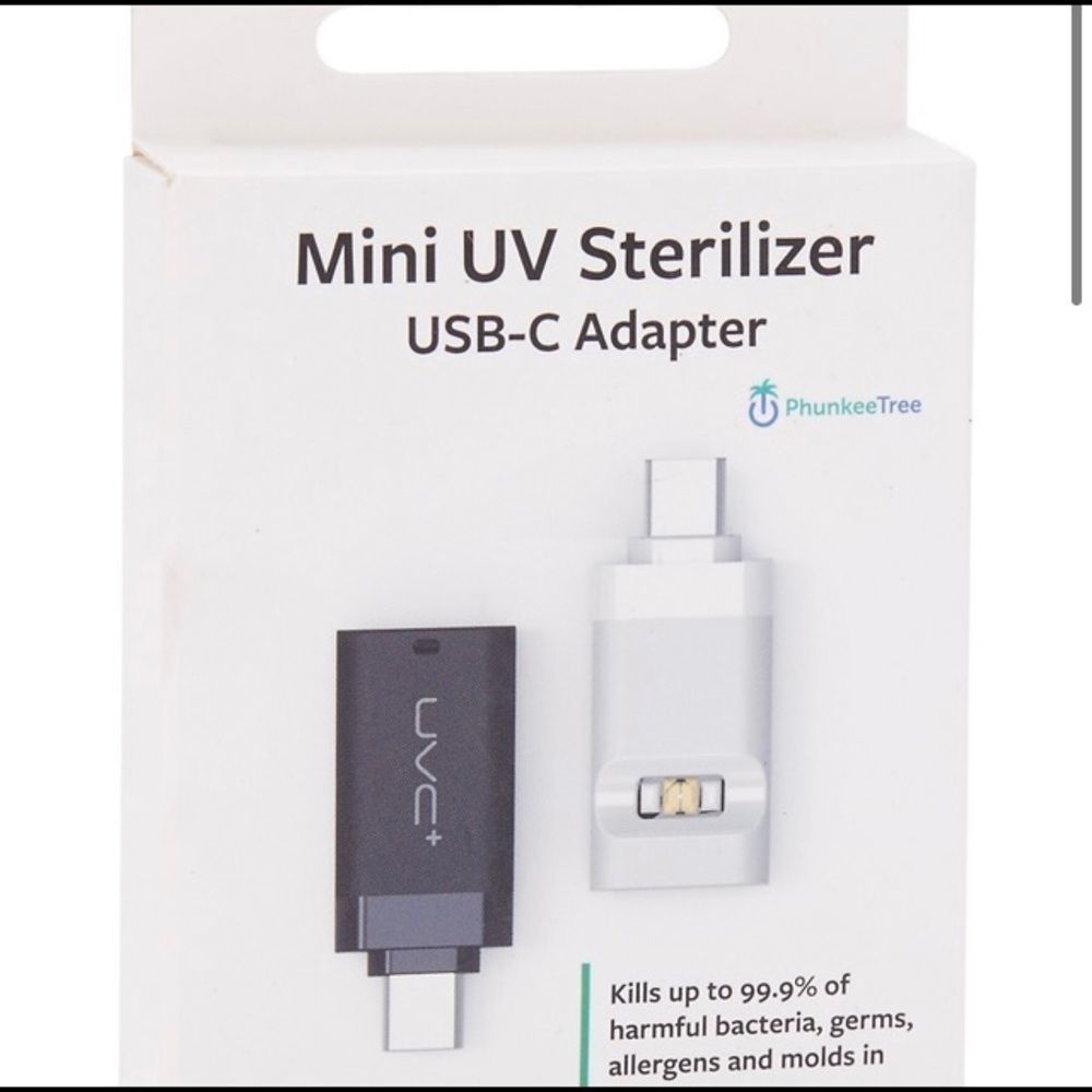 Phunkee Tree Mini Plug-In UV Sanitizer Wand - USB-C New in Box